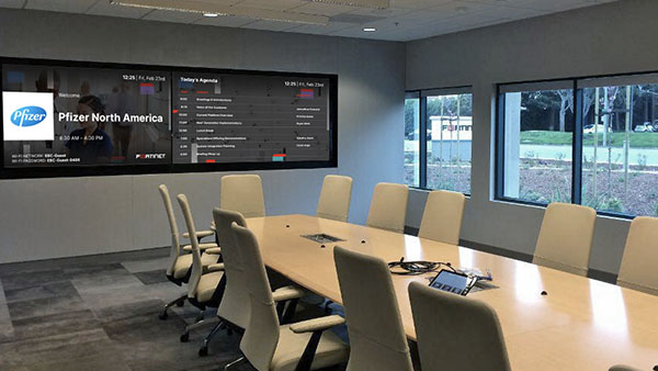 fortinet briefing center conference room