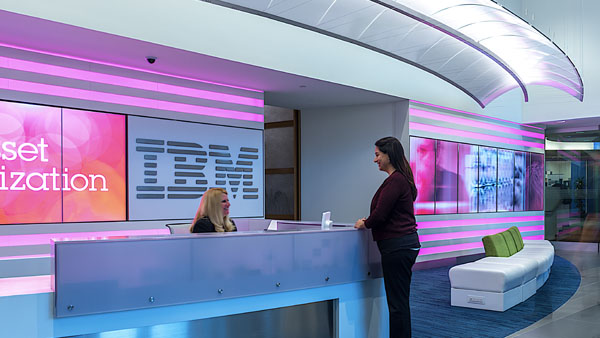 ibm global solution center lobby