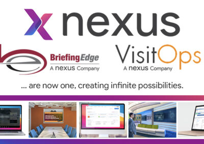 Nexus, BriefingEdge, and VisitOps are now one, creating infinite possibilities for the customer engagement program industry